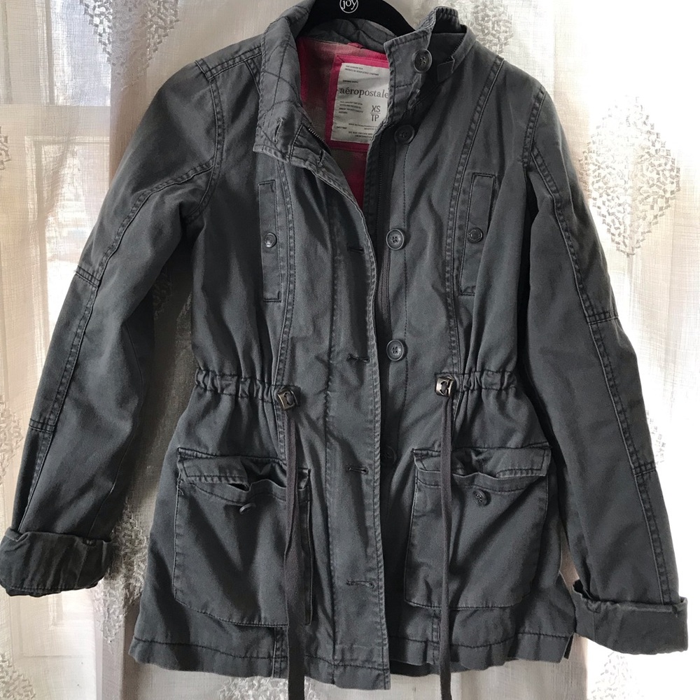 Grey Twill Jacket